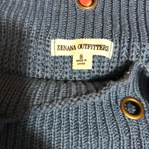 Zenana Outfitters | Sweater Dress | Blue | S - Picture 6 of 8